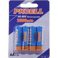 Ni MH AA2600mAh battery